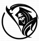 Obrazy i zdjęcia - Dekoracja Ścienna Śmierć Kosa Obraz Halloween U106 - miniaturka - grafika 1