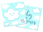 Baby shower i roczek - Baby shower FOL Serwetki na dla chłopca 25 cm 20 szt F65352 - miniaturka - grafika 1