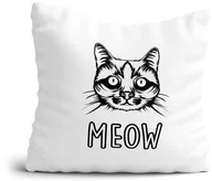 Gadżety dla niej i dla niego - Poduszka Meow Kot - miniaturka - grafika 1