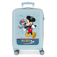 Walizki - Disney Mickey Road Trip Walizka kabinowa Niebieski 38x55x20 cms Sztywne zapięcie z boku 34L 2 kg 4 koła Bagaż ręczny, niebieski, Maleta, Walizka kabinowa - miniaturka - grafika 1