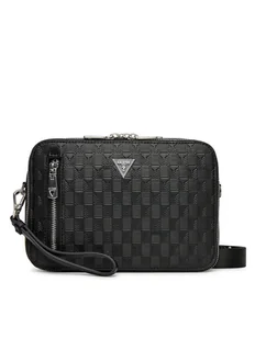 Guess Saszetka nerka HMTODE P5229 Czarny - Nerki - miniaturka - grafika 1