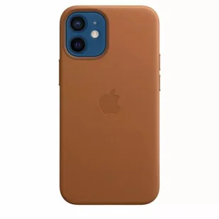 APPLE Portfel Leather Case do iPhone 12 mini Naturalny brąz | MHK93ZM/A - Etui i futerały do telefonów - miniaturka - grafika 2