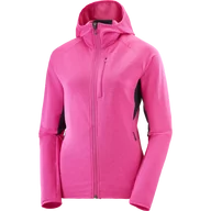 Koszulki sportowe damskie - BLUZA SALOMON ESSENTIAL LIGHTWARM HZ W C22243 - miniaturka - grafika 1