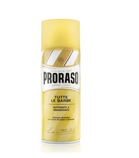 Proraso, Yellow, odżywczo–regenerująca pianka do golenia, 50 ml - Kosmetyki do golenia - miniaturka - grafika 1