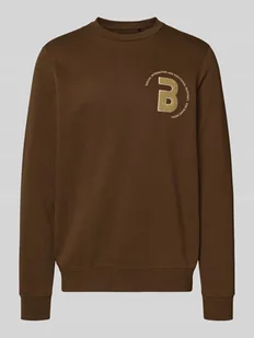Bluza z detalem z logo model ‘FLORIAN’ - Bluzy męskie - miniaturka - grafika 1