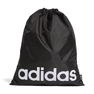 Torby męskie - adidas Unisex Essentials Gym Sack torba na siłownię, czarno-biała, czarno-biały - grafika 1