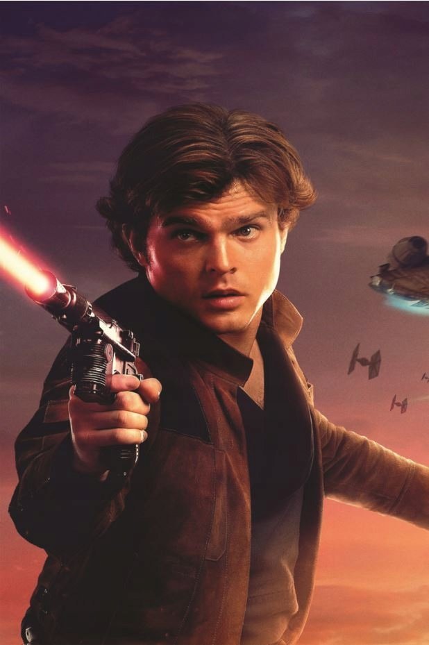 PUZZLE Star Wars Gwiezdne Wojny Han Solo + IMIĘ Pudełko 120 el.