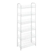 Regały - Biały regał Metaltex Monaco - miniaturka - grafika 1