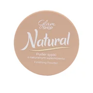 Pudry do twarzy - Glam Shop Puder sypki Natural - miniaturka - grafika 1