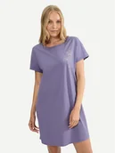 Piżamy damskie - Triumph Koszula nocna 10221117 Fioletowy - miniaturka - grafika 1