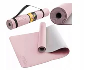 Maty do jogi - DWUSTRONNA MATA DO JOGI/FITNESSU ANTYPOŚLIZGOWA - miniaturka - grafika 1