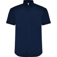 Koszule męskie - Koszula męska Elegancka HORECA Krótki Rękaw CM5503 NAVY BLUE 2XL - miniaturka - grafika 1