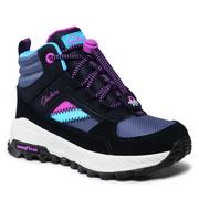 Sneakersy damskie - SKECHERS Sneakersy Let's Explore 302949L/BKMT Black/Multi - miniaturka - grafika 1