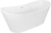 Wanny - Mexen Montana wanna wolnostojąca 170 x 80 cm, biała, przelew biały - 52011708000-20 - miniaturka - grafika 1