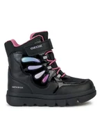 Buty dla dziewczynek - Geox Kozaki J Willaboom Girl B A J36HWA 054FU C9240 D Czarny - miniaturka - grafika 1