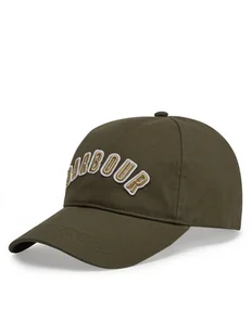 Barbour Czapka z daszkiem Campbell MHA0840GN51 Zielony - Czapki męskie - miniaturka - grafika 1