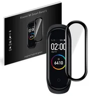Akcesoria do smartwatchy - Grizz Szkło hybrydowe 3D do Xiaomi Mi Band 5 - miniaturka - grafika 1