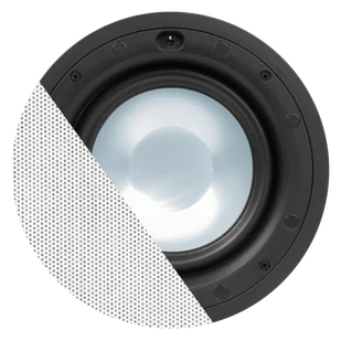 Audac PVS CELO8S High-end 8\" ceiling subwoofer White version CELO8S - Głośniki i kolumny - miniaturka - grafika 1