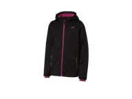 Kurtki i płaszcze dla dziewczynek - CRIVIT Kurtka softshell dziecięca (Czarny, 158/164) - miniaturka - grafika 1