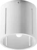 Lampy sufitowe - Lampa sufitowa Lumes Nowoczesny okrągły plafon LED E803-Iner - biały - miniaturka - grafika 1