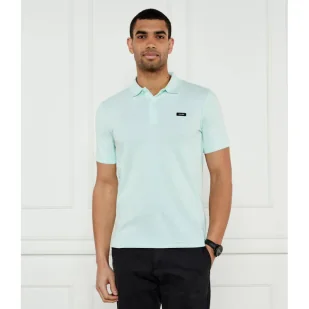 Calvin Klein Polo Slim Fit stretch pique - Koszule męskie - miniaturka - grafika 1