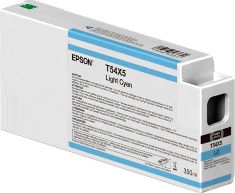 Epson ink cartridge UltraChrome HDX/HD light cyan 350 ml T 54X5