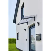 Daszki nad drzwi - Gutta Zadaszenie PT/SE PC 10mm 35 x 98 x 150 cm antracyt - miniaturka - grafika 1