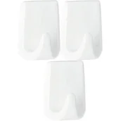 Inne mocowania - Tesa Haczyk permanent 3 szt. "S", kwadratowy, biały ABBTMK - miniaturka - grafika 1