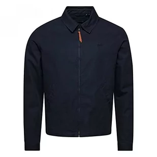 Superdry Kurtka męska Chaqueta Harrington, Zaćmienie granatowe, 3XL - Kurtki męskie - miniaturka - grafika 1
