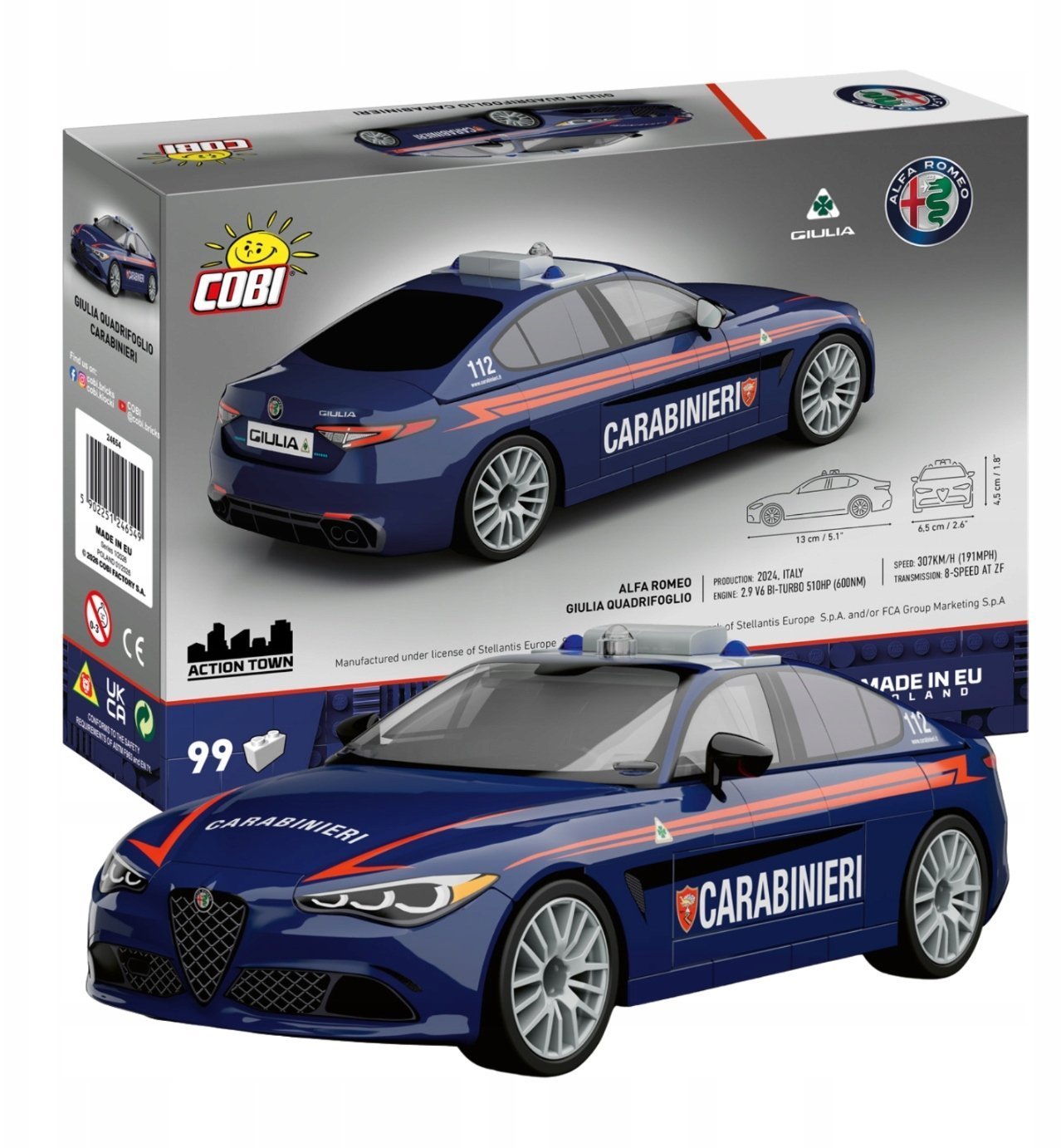 Alfa Romeo Giulia Quadrifoglio CARABINIERI