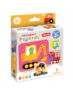 CzuCzu Układam Pojazdy - Książki edukacyjne - miniaturka - grafika 4