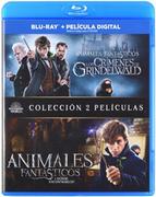 Filmy przygodowe Blu-Ray - Fantastic Beasts and Where to Find Them / Fantastic Beasts: The Crimes of Grindelwald (Fantastyczne zwierzęta i jak je znaleźć / Fantastyczne zwierz.. - miniaturka - grafika 1