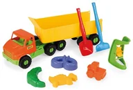 Samochody i pojazdy dla dzieci - WADER 70380 WYWROTKA CITY TRUCK Z KOMPLETEM LETNIM - miniaturka - grafika 1