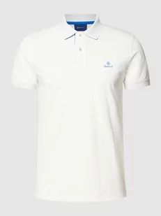 Koszulka polo z wyhaftowanym logo - Koszulki męskie - miniaturka - grafika 1