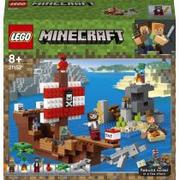 Klocki - LEGO Minecraft Przygoda na statku pirackim 21152 - miniaturka - grafika 1
