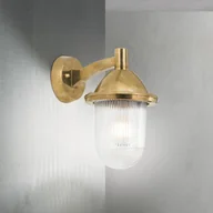 Lampy ogrodowe - ORION Kinkiet zewnętrzny York, możliwość ściemniania, mosiężny / złoty, mosiądz - miniaturka - grafika 1