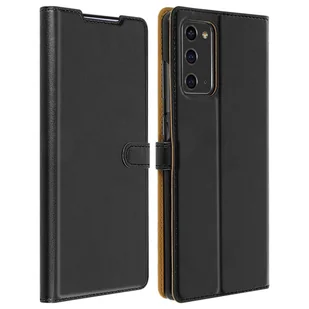 Etui Do Uchwytu Na Kartę Galaxy Note 20 Soft Touch Bigben - Czarne - Etui i futerały do telefonów - miniaturka - grafika 1