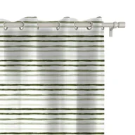 Zasłony - Zasłona WINTER wzór BN49 | Pasy na białym tle 150 x 230 cm tkanina standard - miniaturka - grafika 1