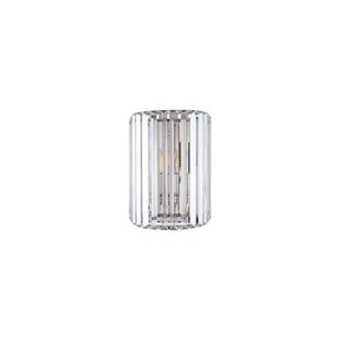Nowodvorski LAMPA ścienna BOSTON 8153 szklana OPRAWA kinkiet chrom przezroczysty 8153 - Lampy ścienne - miniaturka - grafika 1