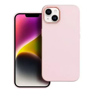 Etui futerał FRAME do Apple iPhone 15 pudrowy róż - Etui i futerały do telefonów - miniaturka - grafika 2
