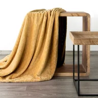 Koce - Euro Firany Koc Flanelowy Design Cindy4 Miodowy 70x160 1212102 - miniaturka - grafika 1