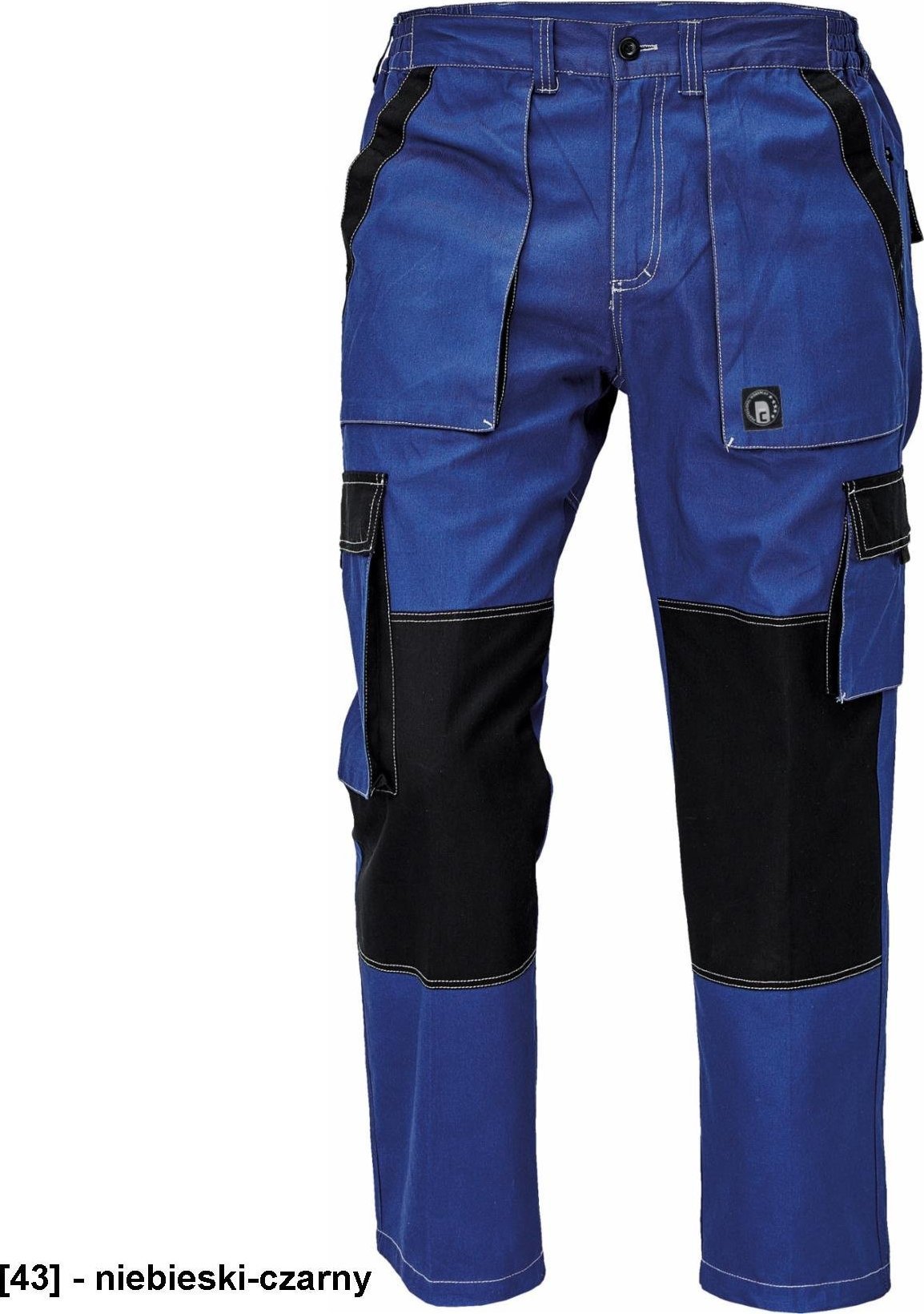 CERVA MAX SUMMER - spodnie - niebieski-czarny 58