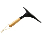 Inne artykuły do sprzątania - Ściągaczka do szyb i kabin ROMA black wood - miniaturka - grafika 1