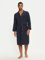 Szlafroki męskie - Jack & Jones Szlafrok 12243624 Granatowy - miniaturka - grafika 1