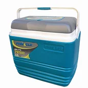 Lodówki turystyczne - Pinnacle Lodówka Przenośny 25 litrów Mini, Kemping, Sportowe, Plaża, Niebieski Celeste, 44 x 26 x 40 cm - miniaturka - grafika 1
