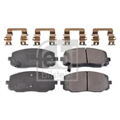 Klocki hamulcowe - Klocki hamulcowe - komplet FEBI BILSTEIN 116299 - miniaturka - grafika 1