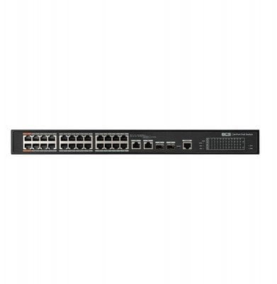 BCS-L-SP2402G-2SFP-M2 BCS Switch zarządzalny 24x PoE, 2x RJ45, 2x SFP Gigabit BCS-L-SP2402G-2SFP-M(2)