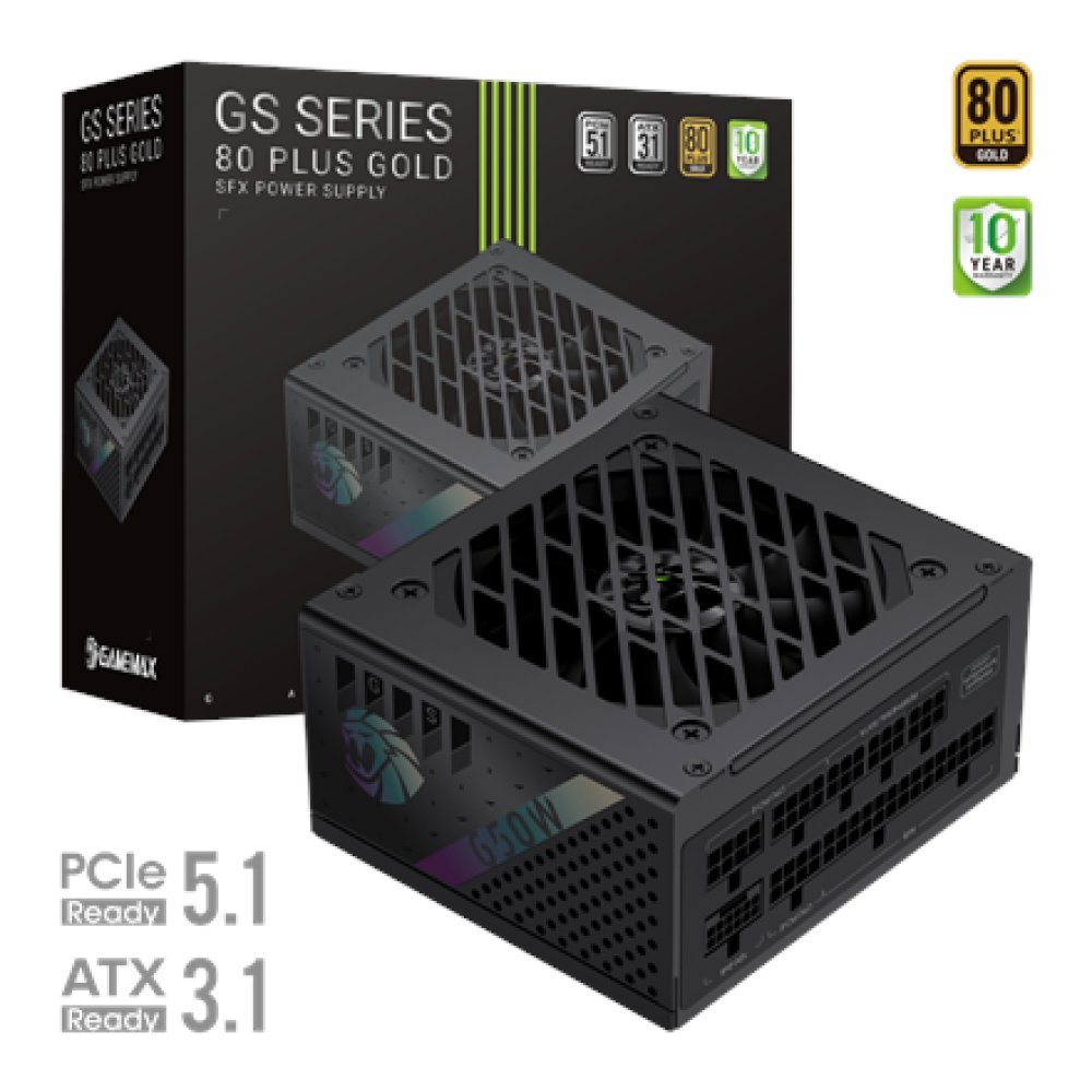 Zasilacz GameMax Gamemax PSU GS 650G 650 W SFX Full Modular