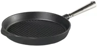 Patelnie - Skeppshult Żeliwna patelnia do grillowania (25 cm) Chef s Selection - miniaturka - grafika 1