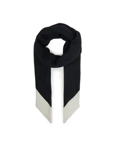 Calvin Klein Szal Bold Logo LV04F8052G Czarny - Apaszki i szaliki damskie - miniaturka - grafika 1